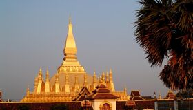 Begin your visa-prepared day with Laos’s tranquil ambiance